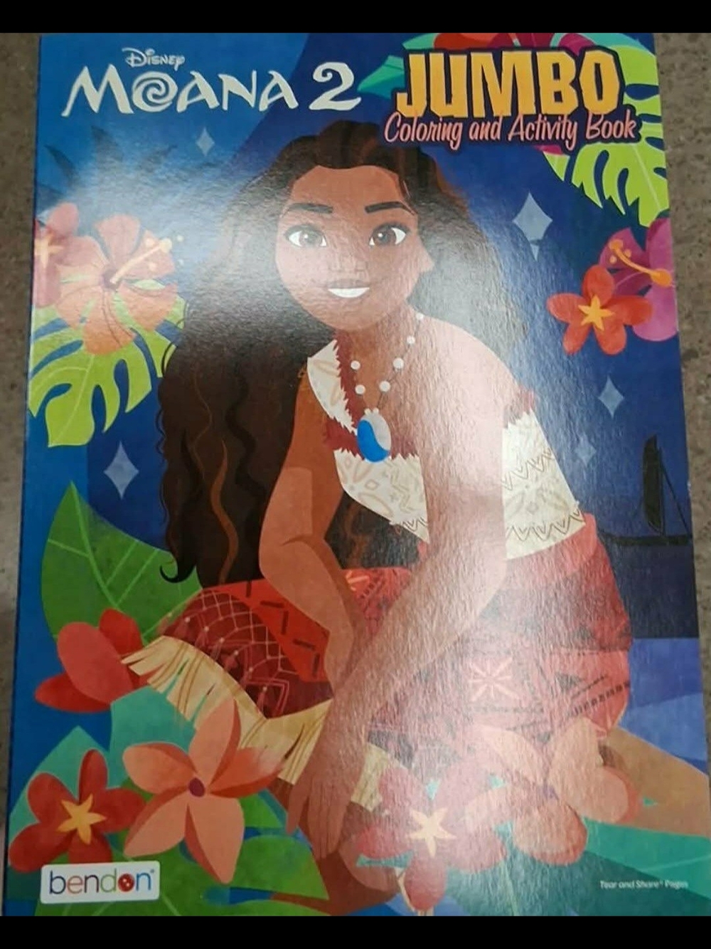 New Disney Moana 2 Coloring and Activity Book